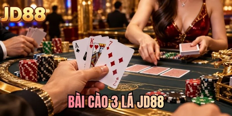 Bài Cào 3 Lá JD88 - Luật Chơi Và Cách Tính Điểm Dễ Hiểu