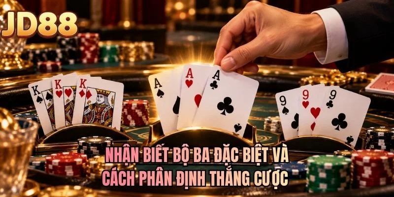 Nhận biết bộ ba đặc biệt và cách phân định thắng cược