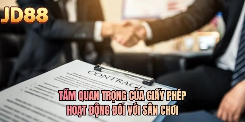 Tầm quan trọng của giấy phép hoạt động đối với sân chơi